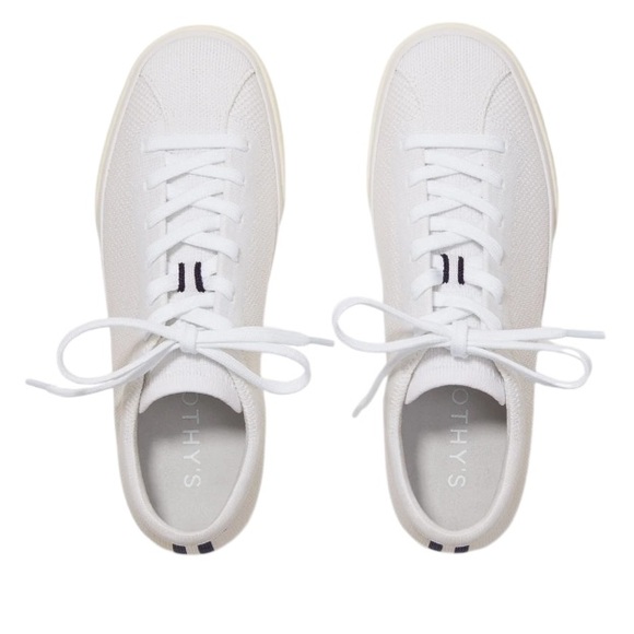 Rothy's Shoes - Rothy’s The Lace Up Sneaker In Color Bright White Machine Washable Size 7.5 NWOT